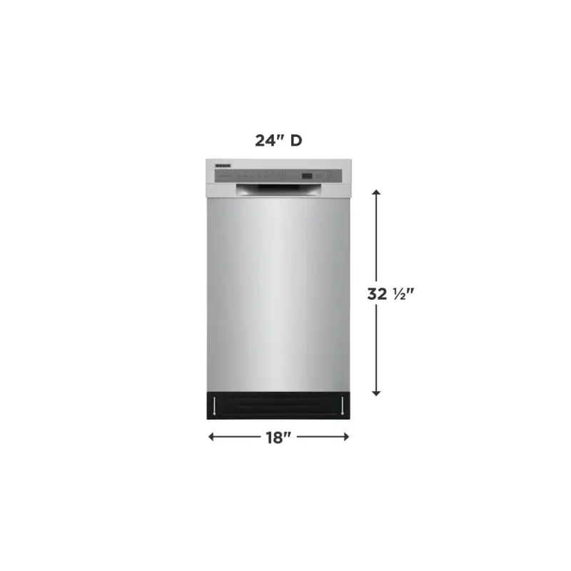 Frigidaire Lavaplatos empotrable de 18" ffbd1831